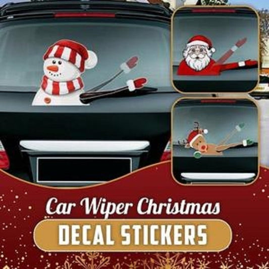 🎅Christmas Car Wiper Sticker⛄(Windshield wipers suitable for all vehicles)