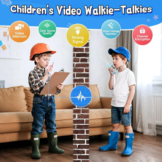 BUY 1 GET 1 FREE📞2 PCS Kids Video Walkie Talkies Toys🎄