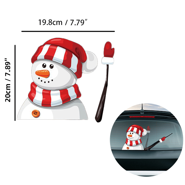 🎅Christmas Car Wiper Sticker⛄(Windshield wipers suitable for all vehicles)