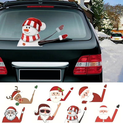🎅Christmas Car Wiper Sticker⛄(Windshield wipers suitable for all vehicles)