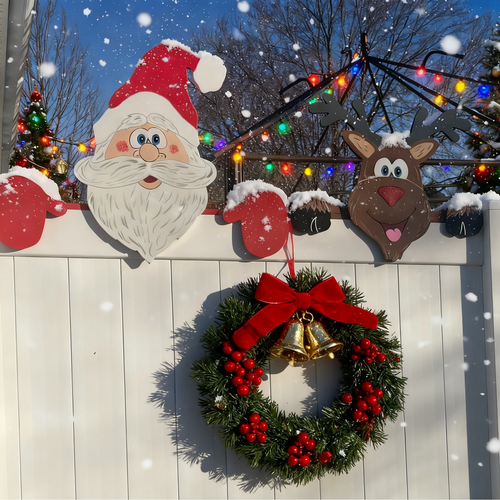 🎅Christmas Fence Peeker