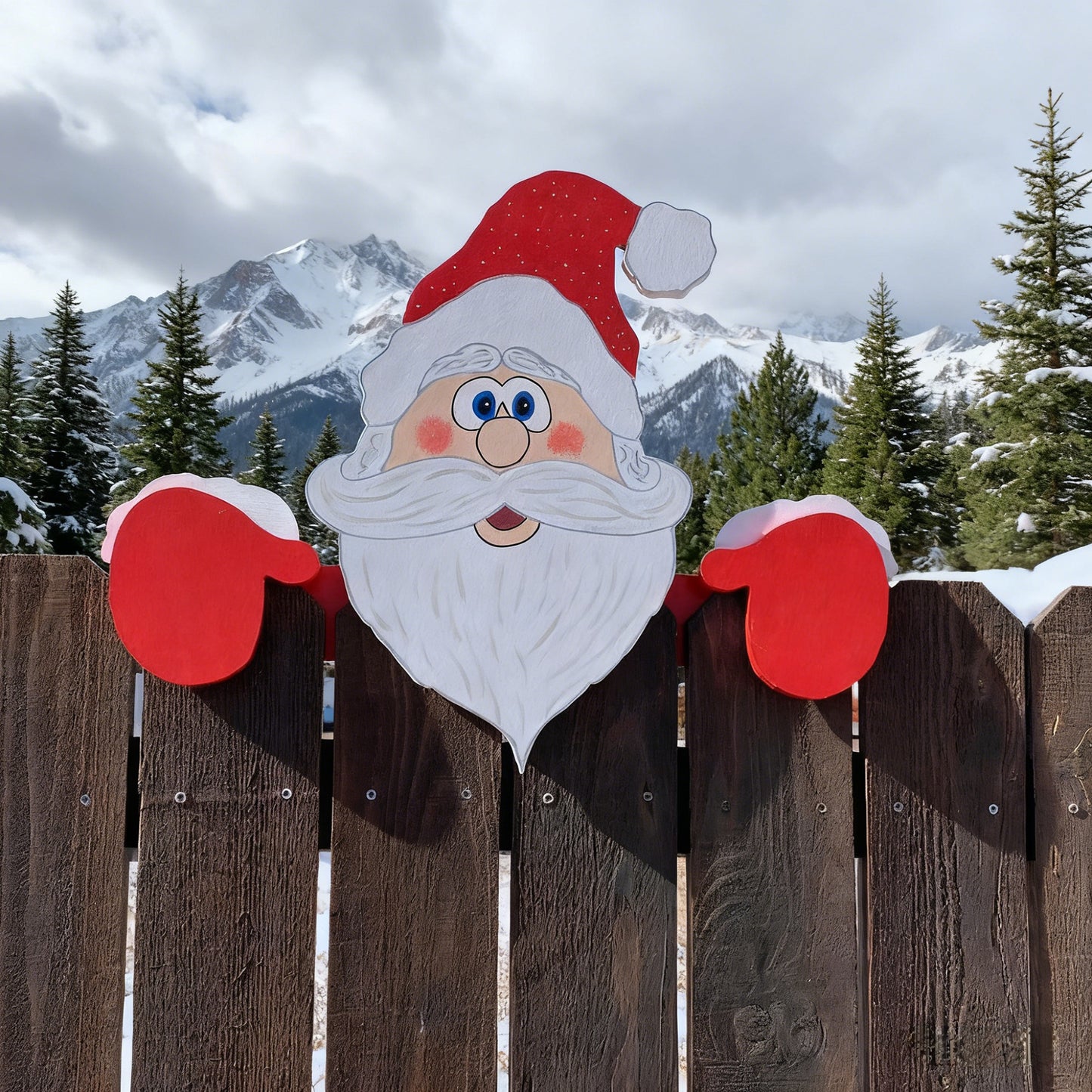🎅Christmas Fence Peeker