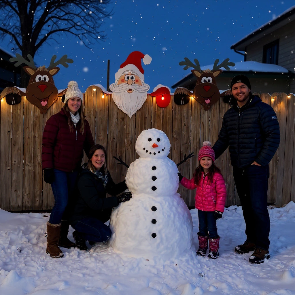 🎅Christmas Fence Peeker