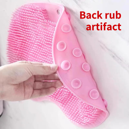 🏆Flash Sale⚡ 50K+ SOLD! Almost Gone-💥Silicone Shower Foot Scrubber Mat,Best gifts