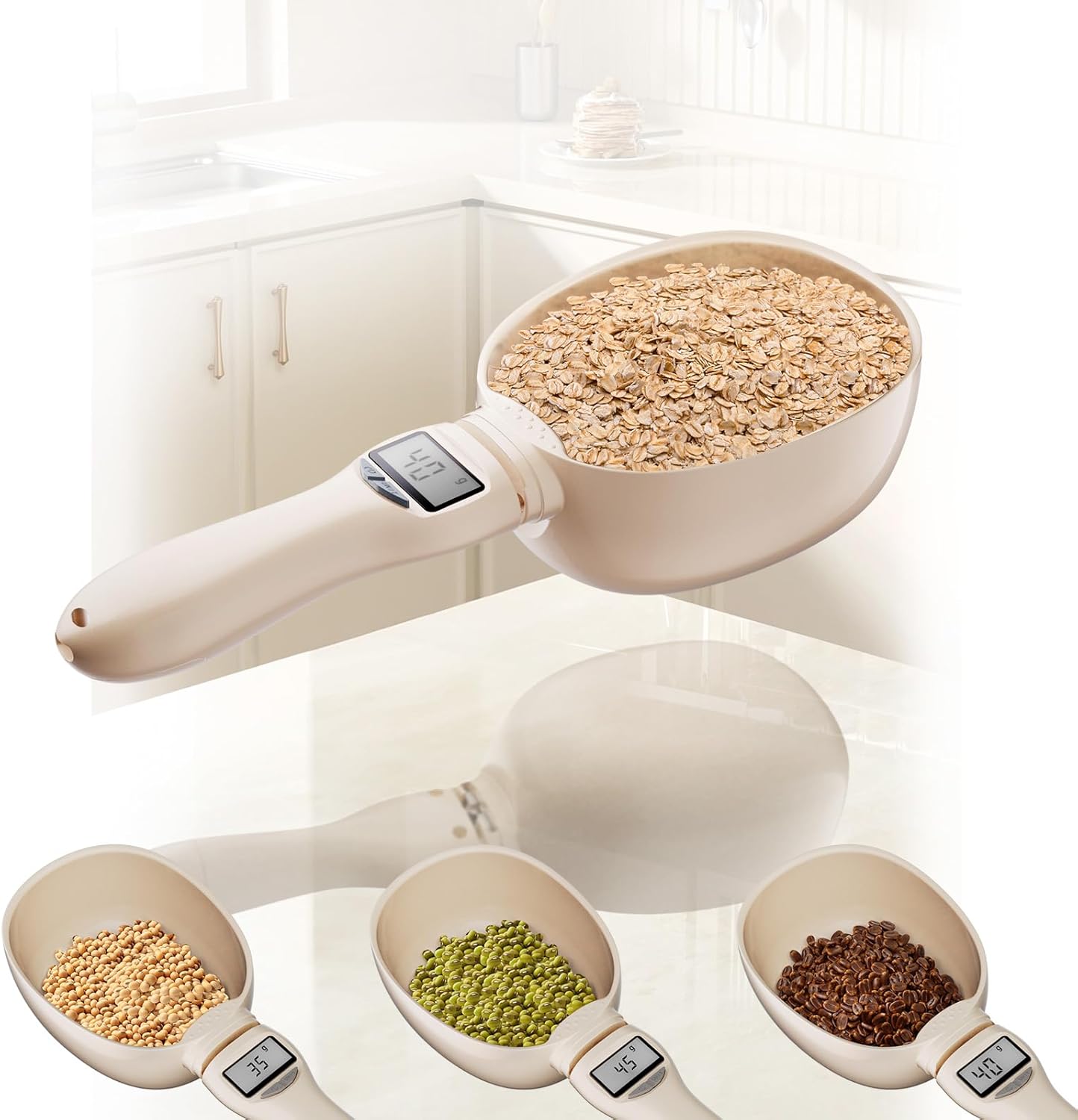 High-precision and durable household electronic measuring spoon
