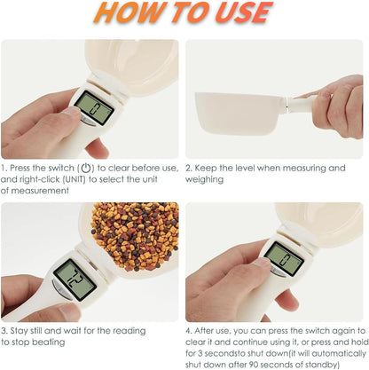 High-precision and durable household electronic measuring spoon