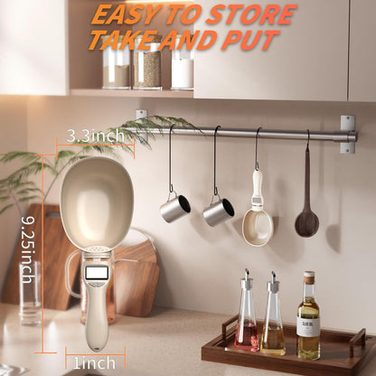 High-precision and durable household electronic measuring spoon