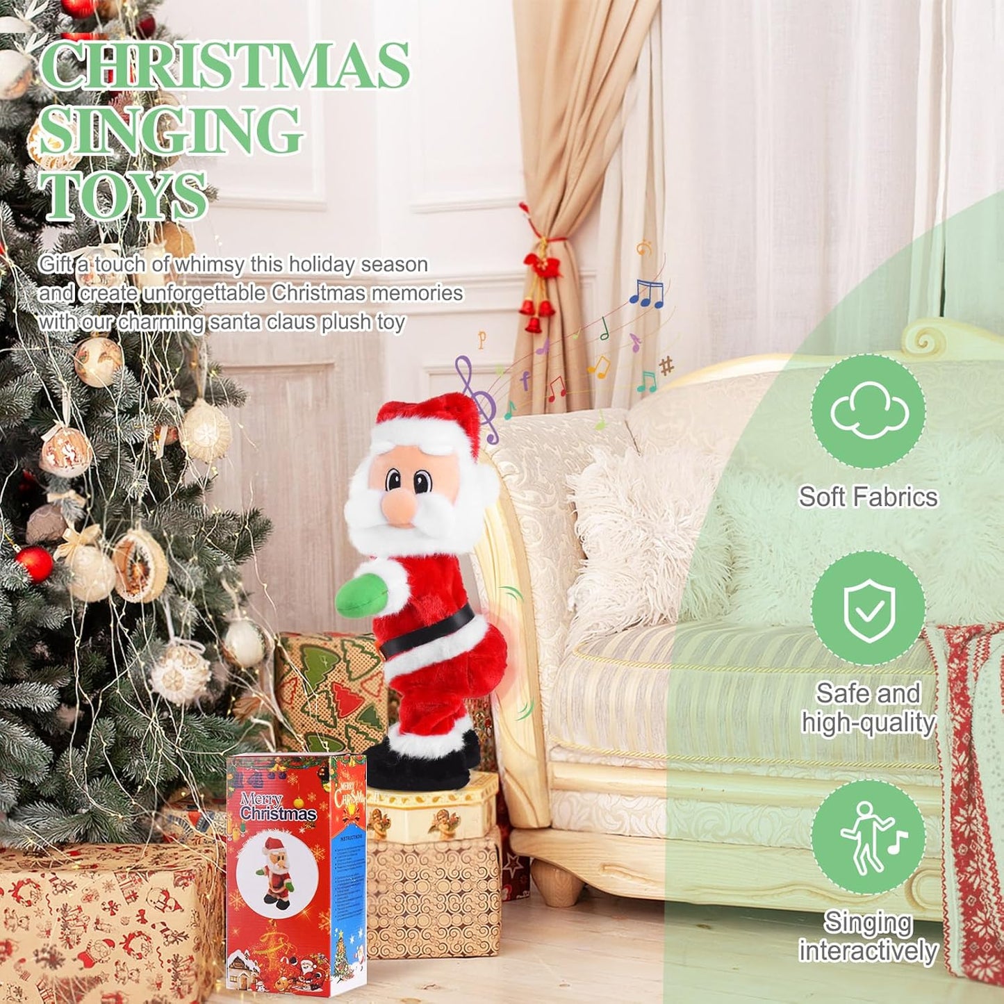 😂The charming Santa Claus