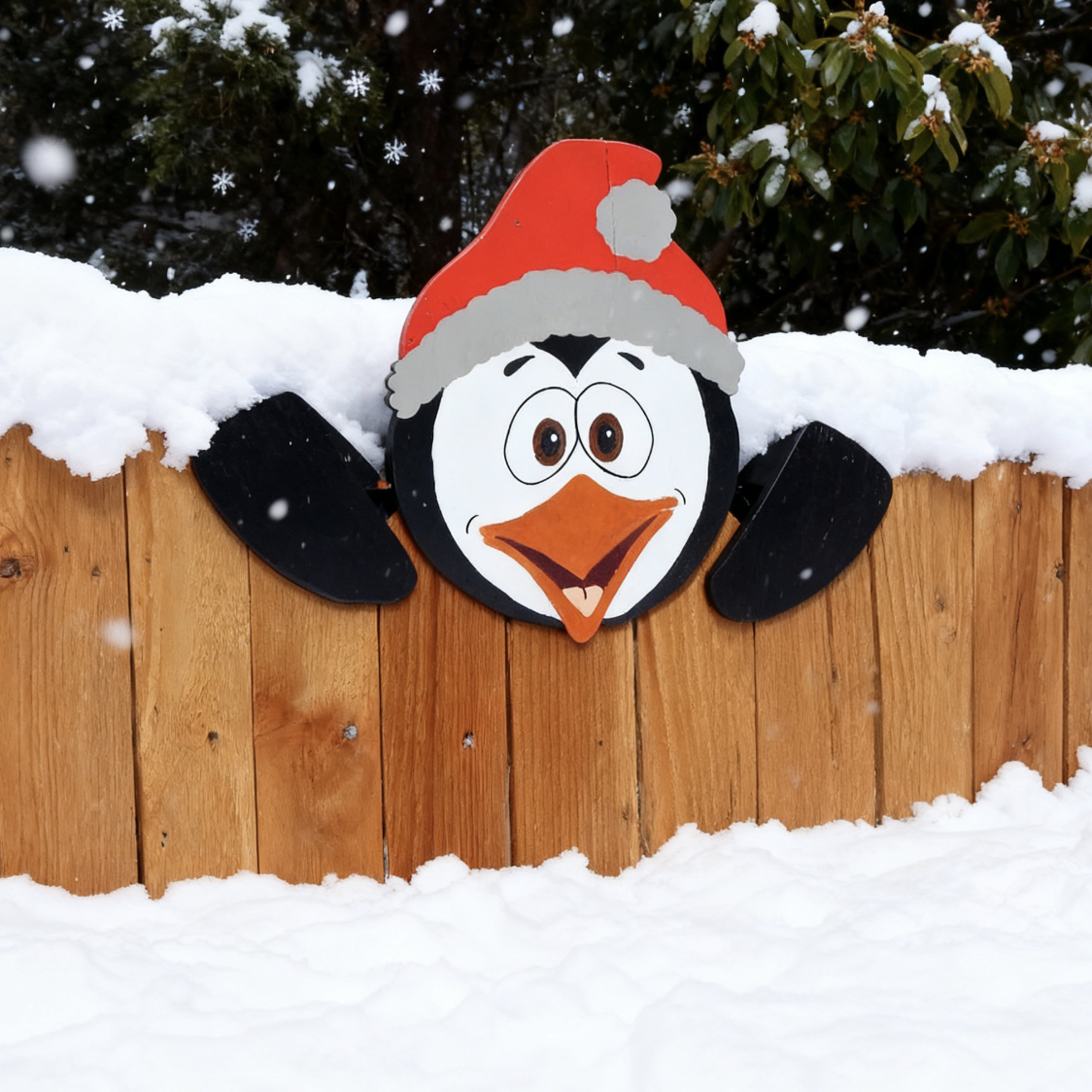 🎅Christmas Fence Peeker