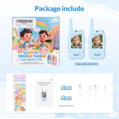 BUY 1 GET 1 FREE📞2 PCS Kids Video Walkie Talkies Toys🎄