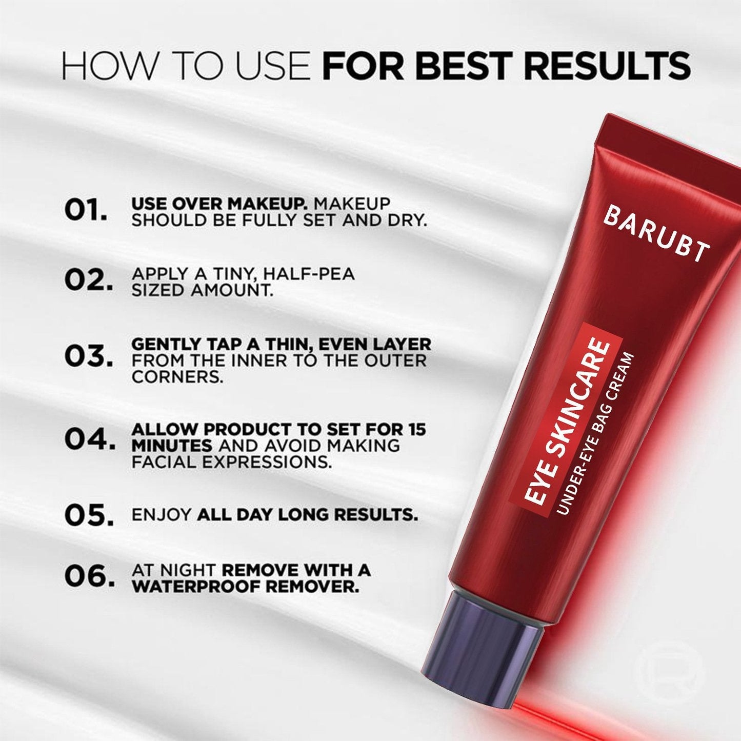 Eye Bag Instant Eraser, Tightens, Firms, & Blurs Wrinkles