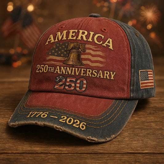 🔥 United States 250th Anniversary Red Cap