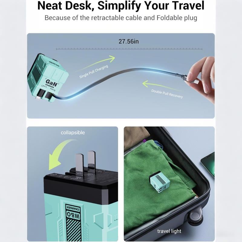 4-in-1 GaN Fast Charging Station 🚀⚡