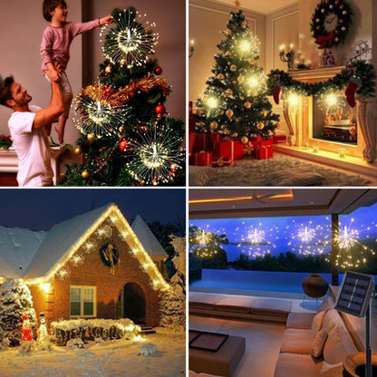 🎄Hanging Starburst Fairy Lights for Christmas