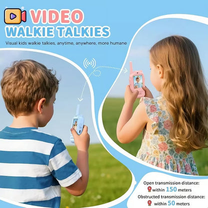 BUY 1 GET 1 FREE📞2 PCS Kids Video Walkie Talkies Toys🎄