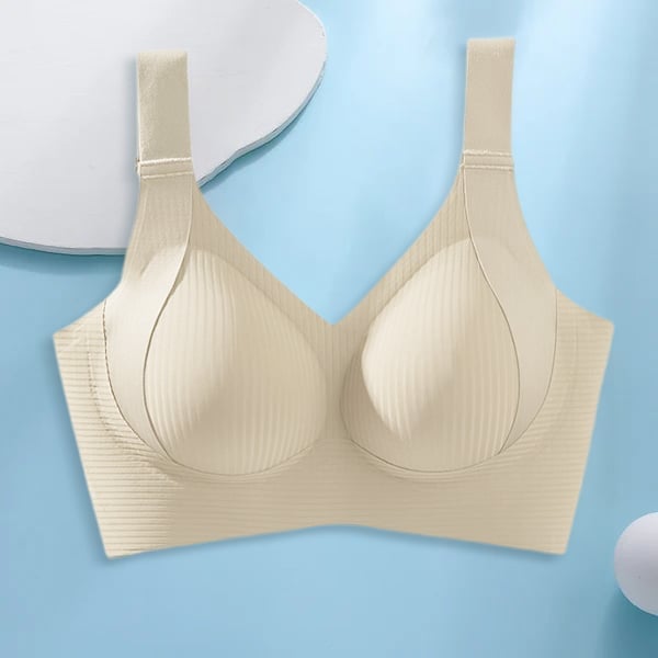 🔥Women's Ribbed  Adjustable Wireless Bra