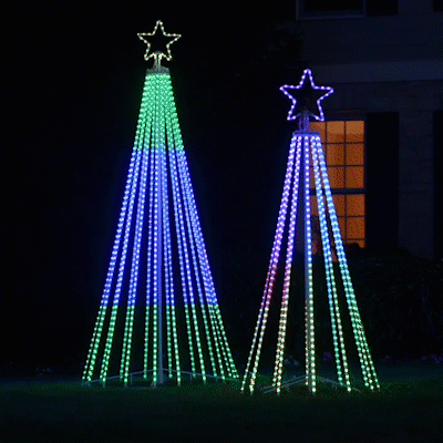 The Choreographed Light Show Tree - Support Bluetooth APP control
