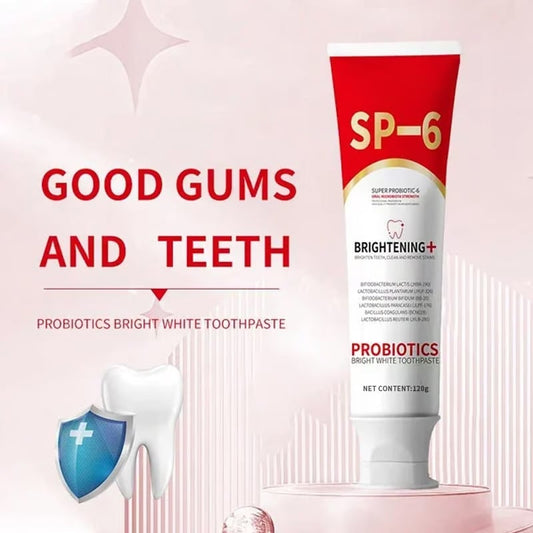 🔥2025 Hot Sale⏰Super Probiotic-6 Toothpaste with 6 Probiotics oalance Oral microbiota strength
