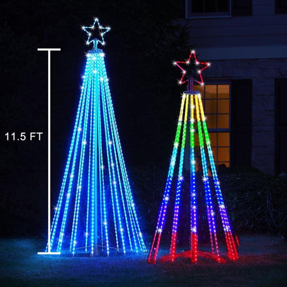 The Choreographed Light Show Tree - Support Bluetooth APP control