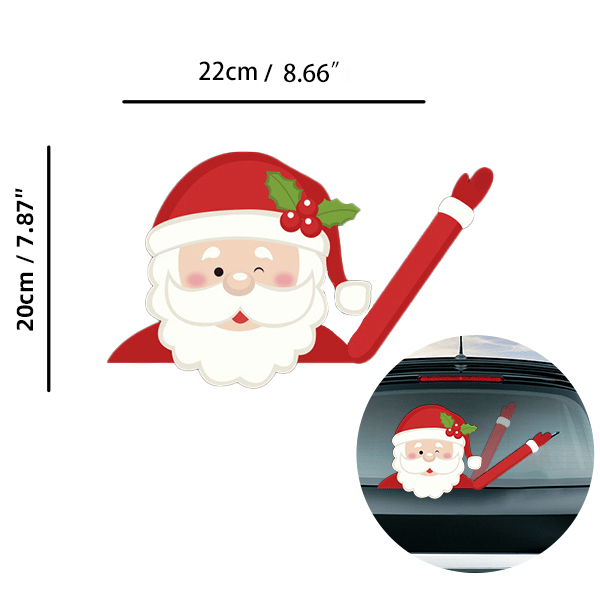 🎅Christmas Car Wiper Sticker⛄(Windshield wipers suitable for all vehicles)