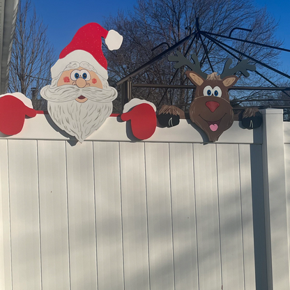 🎅Christmas Fence Peeker