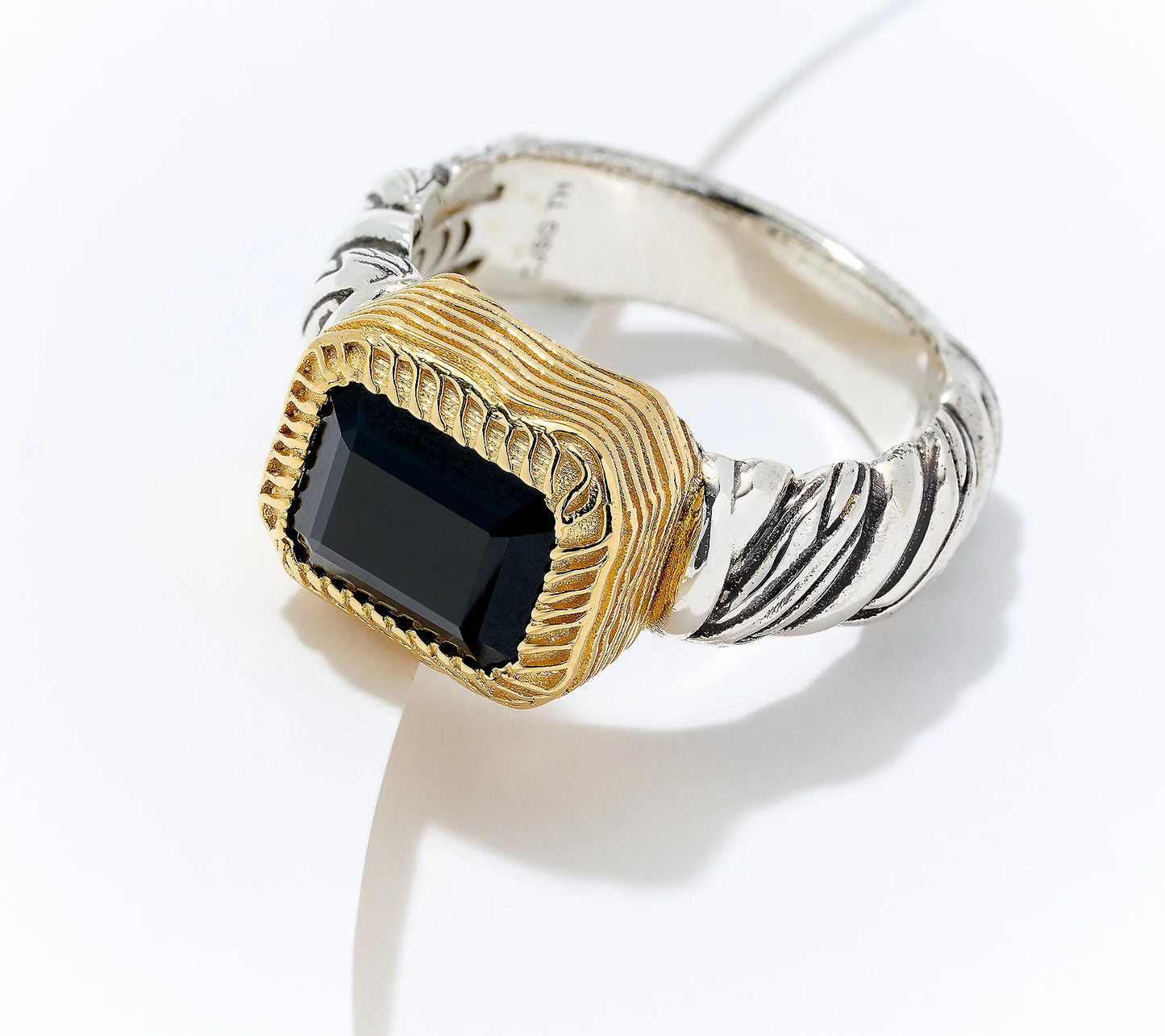 💥Today's Special Only $24.99💍Two-Tone Gemstone Ring